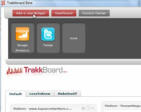 TrakkBoard trakken5 abil saate jälgida mitut Google Analyticsi kontot