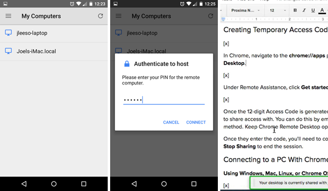 Hallake oma arvutit ükskõik kus, kasutades Chrome Remote Desktop Chrome'i kaugtöölaua mobiili
