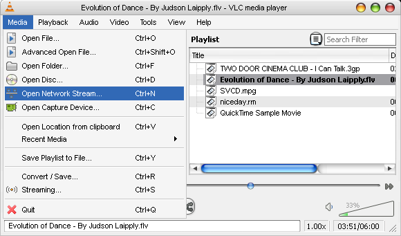 vlc meediumipleier