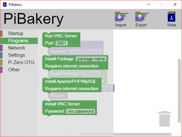 MakeUseOf Linux PiBakery programmid