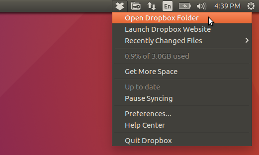 Dropbox ubuntu peal