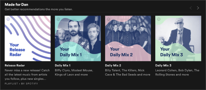 Spotify avastusmängude loendid