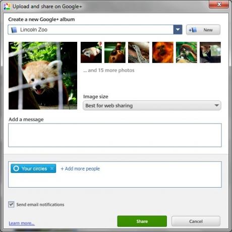 Picasa – endiselt parim ja mitmekülgsem saadaolev fotohaldur Picasa Share G