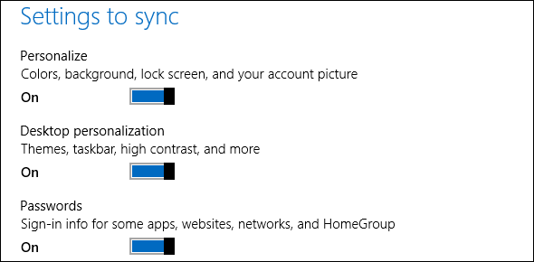 Windows 8 pilvesünkroonimine