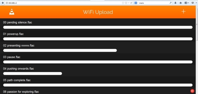 VLC WiFi üleslaadimine - 640x310