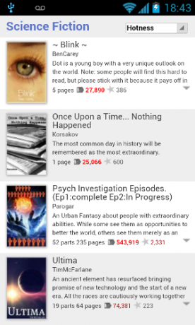 Wattpad android ülevaatamiseks