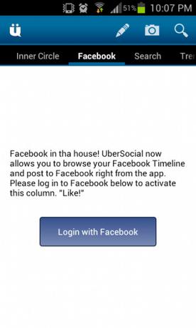 Saate oma Twitteri konto üle kontrolli saada rakenduse UberSocial [Android 2.1+] ubersocial facebook abil