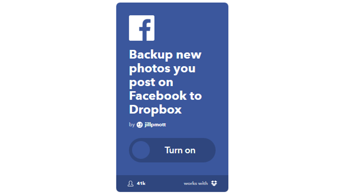 Ülim IFTTT juhend: kasutage veebi kõige võimsamat tööriista nagu Pro 28IFTTT FBPhotosToDropbox