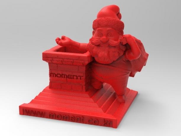 santa 3d print