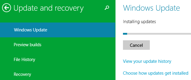 Windows 10 personaalarvuti sätted Windows Update