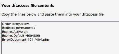 htaccess-kood