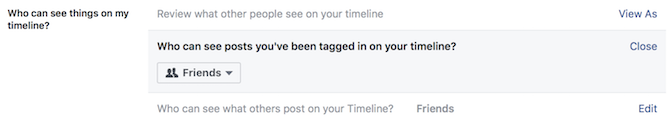 Täielik Facebooki privaatsusjuhend facbeook privaatsuse ajaskaala märgistamine, kes näevad
