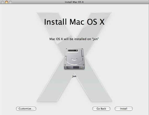 Kuidas üle minna Snow Leopardile ja mida peaksite teadma [Mac] SL install 3