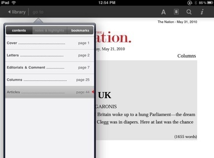 Barnes & Noble eReader - parem kui iBook ja Kindle peaaegu kõigil viisidel [iPad] barnsnoblereader 1