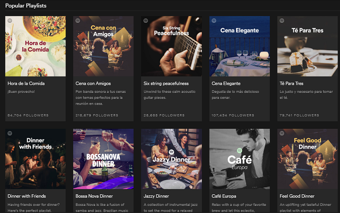 Spotify esitusloendid