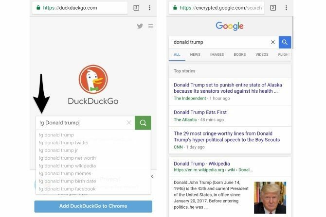 duckduckgo paugu amp