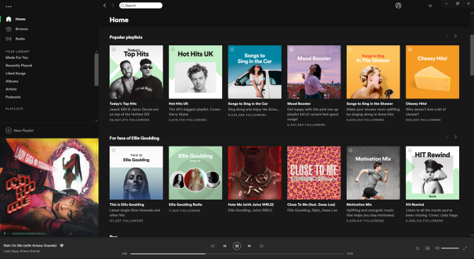 Spotify liides