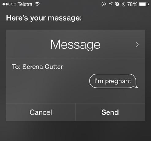 Peatage Siri ja teavituskeskus oma iPhone'i saladustest loobumine siri sms