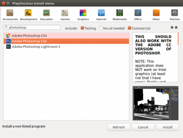 Kuidas installida Adobe Photoshop Linuxile - PhotoShop CS6