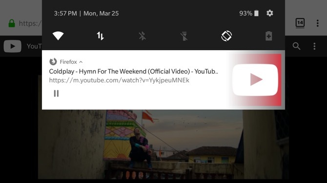 YouTube'i taustal esitamise Android