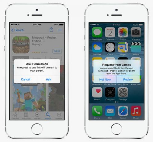 Mis on uut iOS 8-s? perekondlik jagamine