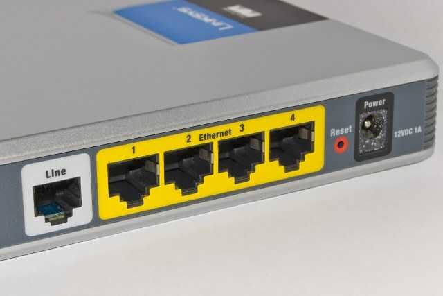 Ühendused ADSL-modem ruuteril