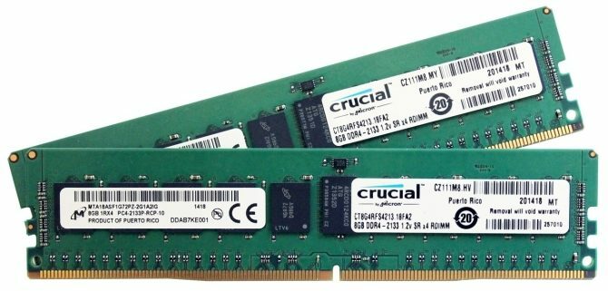 8 GB ddr4 2133 ram on ülioluline