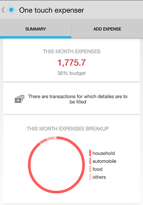 kulutamise logi android