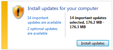 Saadaval on Windows 7 värskendused