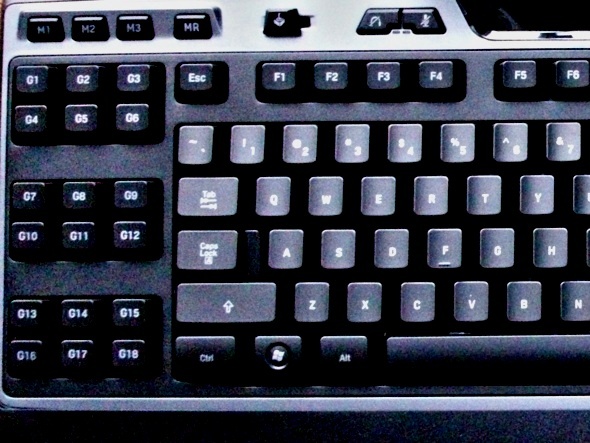 mänguklaviatuur logitech g510