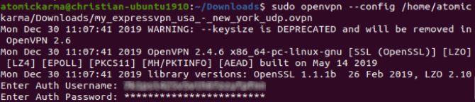 Kuidas installida VPN-klient Ubuntu Linuxi vpnp linux vpn openvpn seadistuses