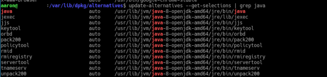 värskenda alternatiive java alts