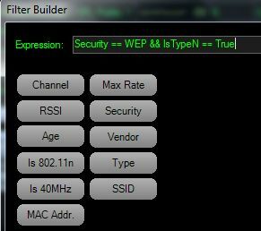 analüüsige wifi-signaali