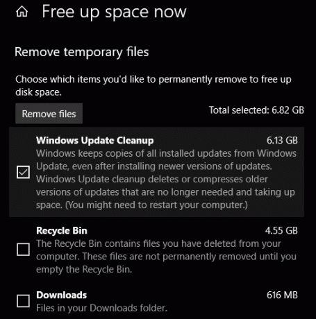 Windows 10 vaba ruumi suurendamise tööriist