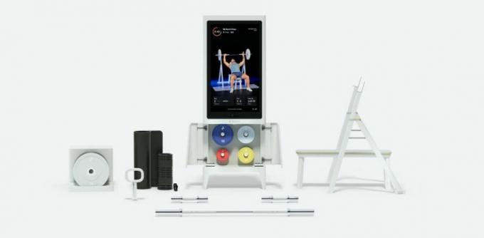 Täielik varustus koos Tempo fitness peegliga