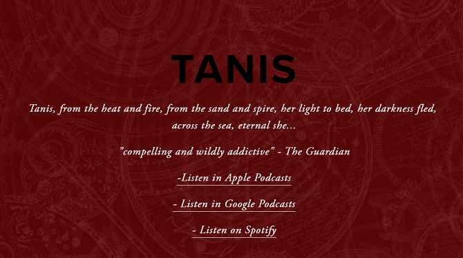 tanis mystery podcastid