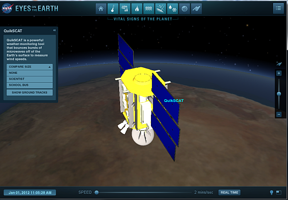 nasa visualiseerimine