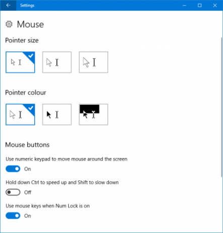 kuidas kohandada hiirt Windows 10-s