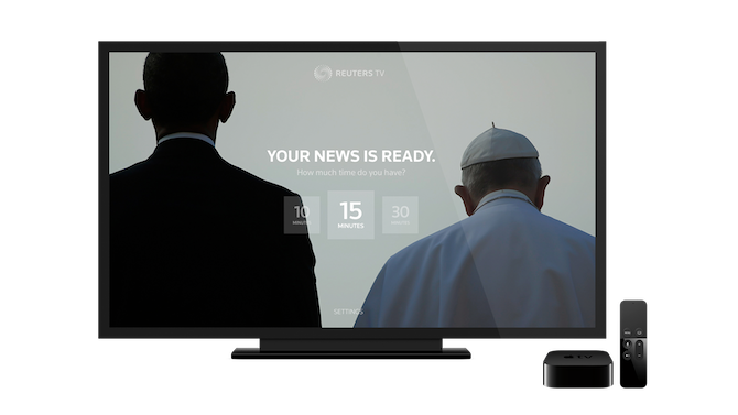 Reuters Apple TV rakendus